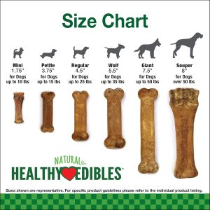 Alternative view of Nylabone Healthy Edibles Natural Dog Chews Long Lasting Roast Beef & Chicken Flavor Treats for Dogs, Small/Regular (24 Count)