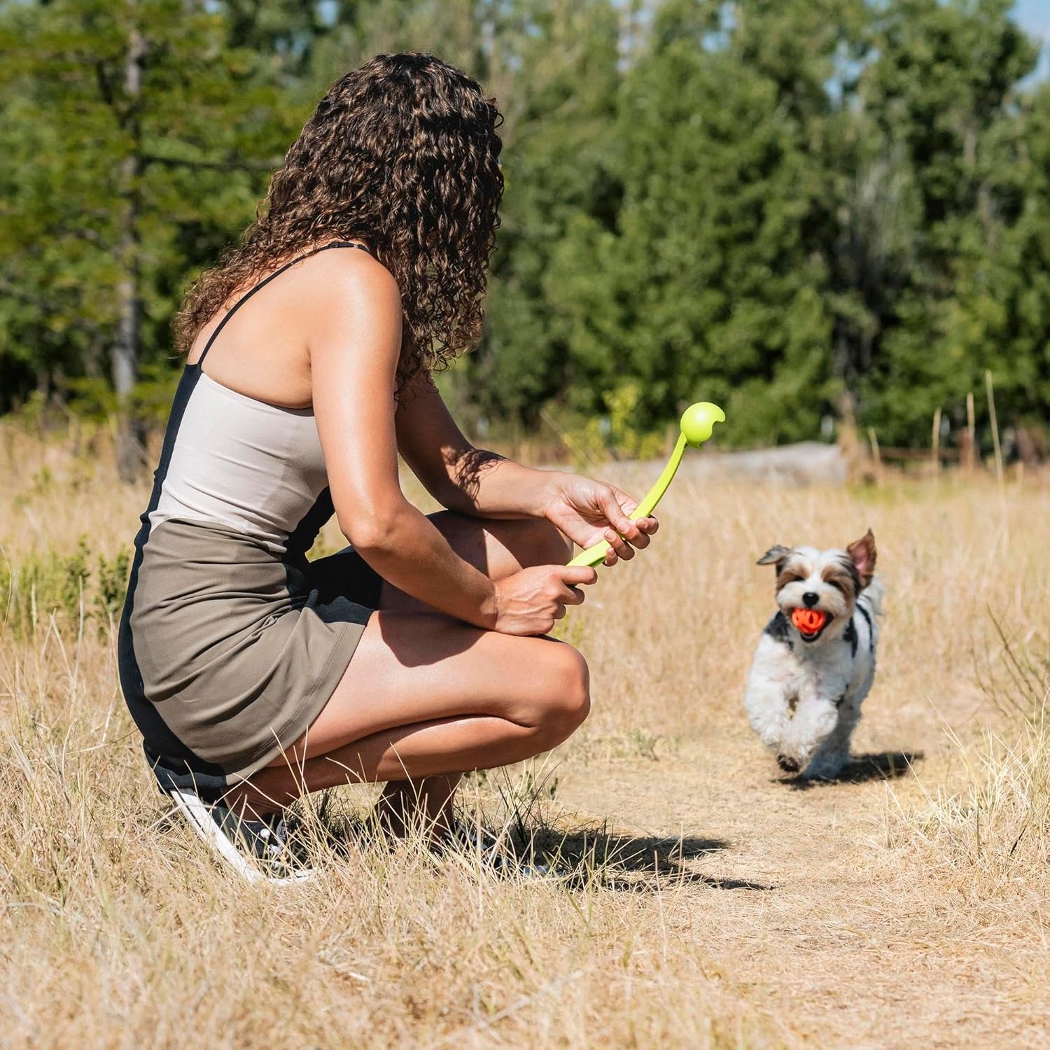 Chuckit! Sport 14S Ball Launcher for Small Dogs, 14-Inch Manual Thrower with 2-Inch Ball, Fits Dogs up to 20 lbs - Image 5